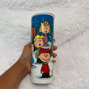 Charlie Brown Christmas Skinny Tumbler